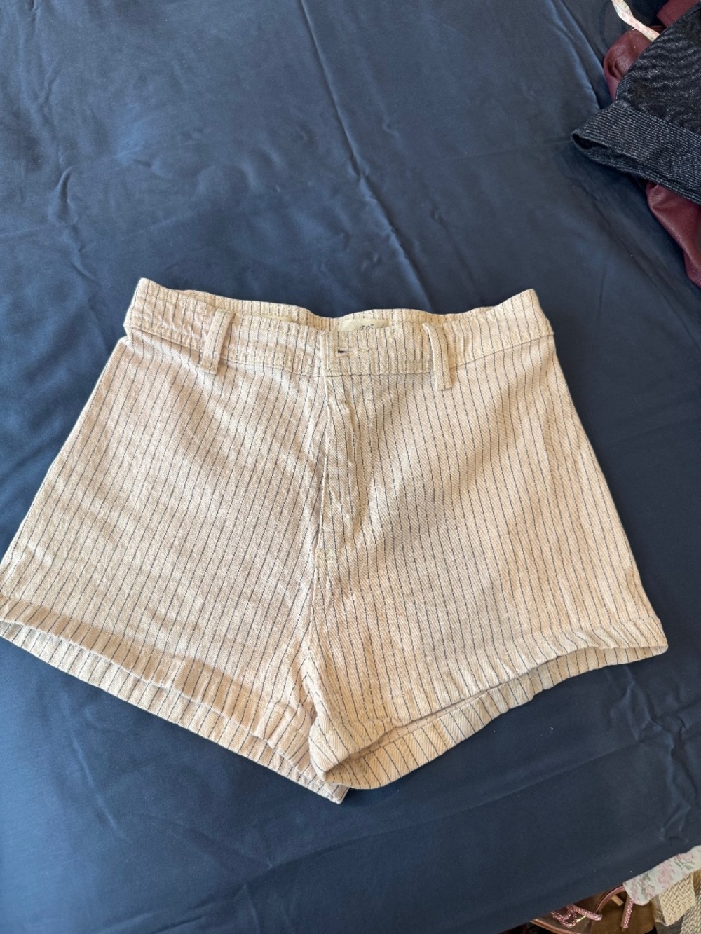 Shorts Stripped cream